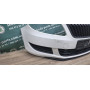 Бампер передній білий Skoda Fabia II NEW 2010р-2014р рестайл VAG (5J0807221DA)