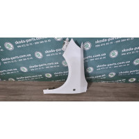 Крило переднє ліве Skoda Fabia New 2008-2014р колір білий VAG (5J0821021)