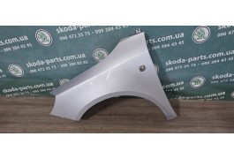 Крило переднє ліве сіре 9156 Skoda Fabia New VAG (5J0821161BJ)