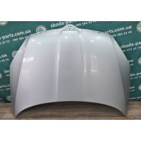 Капот сірий 9156 Skoda Fabia New рестай 2010-2014р вживаний 5J0823105A VAG (5J0823105A)