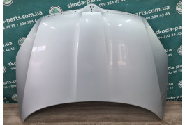 Капот сірий 9156 Skoda Fabia New рестай 2010-2014р вживаний 5J0823105A VAG (5J0823105A)