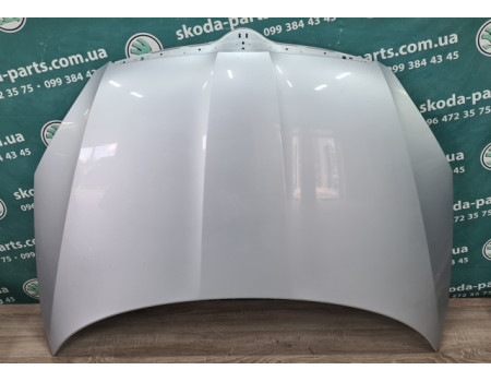 Капот сірий 9156 Skoda Fabia New рестай 2010-2014р вживаний 5J0823105A VAG (5J0823105A)