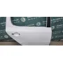 Двері задні праві білі Skoda Fabia II хетчбек VAG (5J0833056AA)