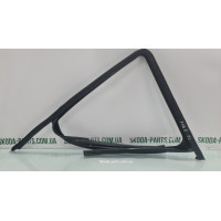 Ущільнювач скла дверей передній лівий Skoda Fabia New 5J0837431 вживаний VAG (5J0837431)