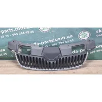Решітка радіатора Skoda Fabia II до рестайл VAG (5J0853607)