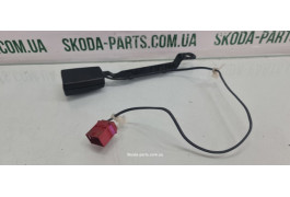 Замок паска безпеки передній лівий Skoda Fabia II New 5J0858471A вживаний VAG (5J0858471A)
