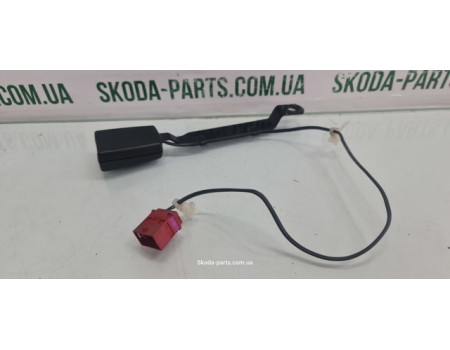 Замок паска безпеки передній лівий Skoda Fabia II New 5J0858471A вживаний VAG (5J0858471A)