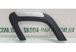 Накладка внутрішньої лівої ручки дверей Skoda Fabia New 5J0867197A вживана VAG (5J0867197A)
