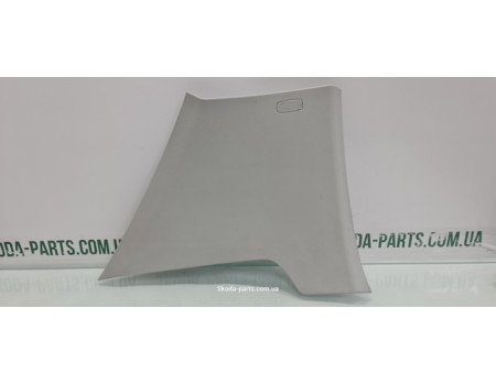 Накладка задньої стійки ліва хетчбек Skoda Fabia New 5J0867287 VAG (5J0867287)