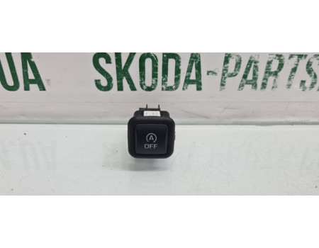 Кнопка включення системи Старт-Стоп Skoda Fabia Roomster вживана 5J0905218 VAG (5J0905218)
