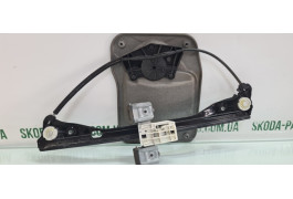 Склопідйомник правий передній Skoda Fabia New 5J1837402 VAG (5J1837402F)