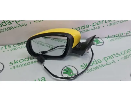 Дзеркало ліве електричне Skoda Fabia II New 5J1857501BF VAG (5J1857501BF) Дзеркало ліве електричне Skoda Fabia II New 5J1857501BF VAG (5J1857501BF)