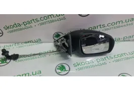 Дзеркало праве механічне Skoda Roomster 5J1857502R VAG (5J1857502R)