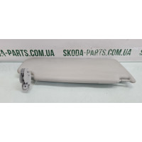 Сонцезахисних козирьок лівий Skoda Fabia New вживаний 5J1857551 VAG (5J1857551)