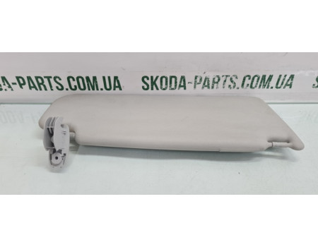 Сонцезахисних козирьок лівий Skoda Fabia New вживаний 5J1857551 VAG (5J1857551)