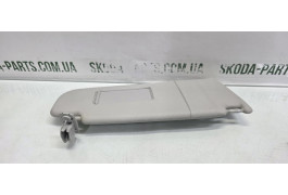 Сонцезахисний козирьок правий Skoda Roomster VAG (5J1857552A)
