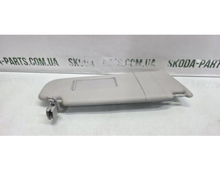 Сонцезахисний козирьок правий Skoda Roomster VAG (5J1857552A)