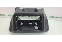 Центральна консоль під магнітолу 2 Din Skoda Fabia New Roomster 5J1858089 VAG (5J1858089)