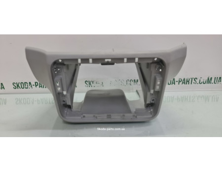 Центральна консоль під магнітолу 2Din Skoda Roomster 5J1858089A VAG (5J1858089A)
