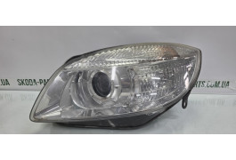 Фара ліва лінза Skoda Fabia New 2008-2010р 5J1941015A VAG (5J1941015A)