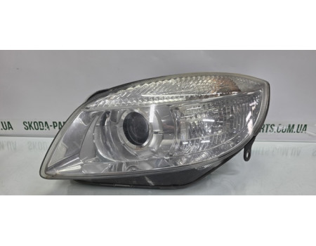 Фара ліва лінза Skoda Fabia New 2008-2010р 5J1941015A VAG (5J1941015A)