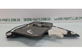 Склопідіймач задній лівий електричний Skoda Fabia New combi 5J4839401h VAG (5J4839401H)