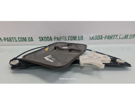 Склопідіймач задній лівий електричний Skoda Fabia New combi 5J4839401h VAG (5J4839401H)