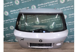 Кришка багажника Ляда сірий колір  LA7W / 8E / 9156 / 8E8E Skoda Fabia New 2008-2014р хетчбек колір 9156 VAG (5J6827025CA)