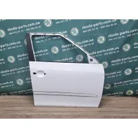 Двері передні праві колір білий 1026 з незначною корозією Skoda Fabia II NEW VAG (5J6831056GA)
