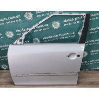 Передня ліва дверка сіра 9156 Skoda Fabia New 5J6831311DG вживана VAG (5J6831311DG)