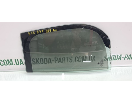 Скло-кватирка дверки задньої лівої Skoda Fabia New вживане 5J6845209AC VAG (5J6845209AC)