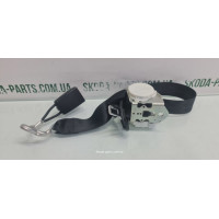 Пас безпеки задній центральний з замком Skoda Fabia New 5J6857807A VAG (5J6857807A)