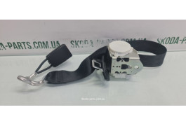 Пас безпеки задній центральний з замком Skoda Fabia New 5J6857807A VAG (5J6857807A)