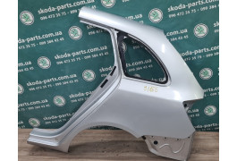 Крило заднє ліве колір 9156 Skoda Fabia New 5J9809605 VAG (5J9809605)