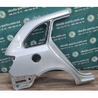 Крило заднє праве колір 9156 Skoda Fabia New універсал 5J9809606 VAG (5J9809606)