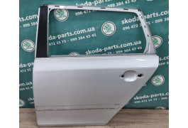 Задня ліва дверка сіра 9156 Skoda Fabia New II Combi вживана 5J9833311 VAG (5J9833311)