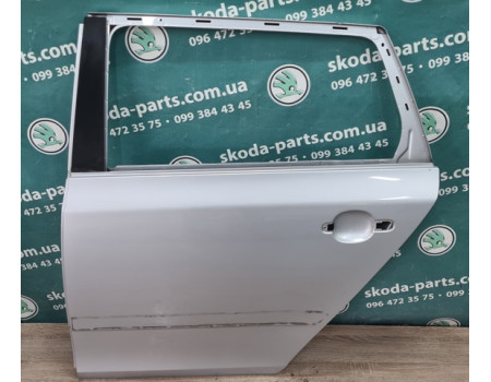 Задня ліва дверка сіра 9156 Skoda Fabia New II Combi вживана 5J9833311 VAG (5J9833311)