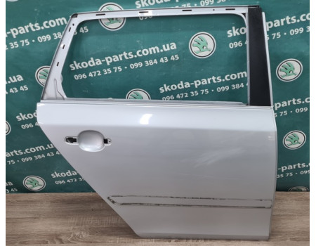 Задня права дверка сіра 9156 Skoda Fabia II New Combi вживана 5J9833312G VAG (5J9833312G)