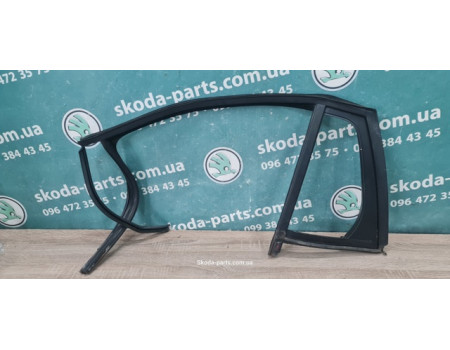 Ущільнювач скла дверей задній лівий комбі Skoda Fabia New 5J9845209 вживаний VAG (5J9845209)
