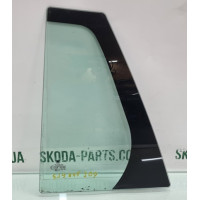 Скло-кватирка дверки задньої лівої Skoda Fabia kombi вживане 5J9845209l VAG (5J9845209L)
