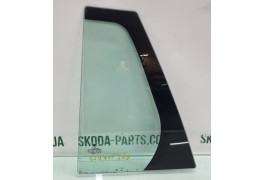 Скло-кватирка дверки задньої лівої Skoda Fabia kombi вживане 5J9845209l VAG (5J9845209L)