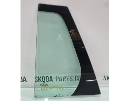 Скло-кватирка дверки задньої лівої Skoda Fabia kombi вживане 5J9845209l VAG (5J9845209L)