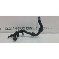 Трубка паливна з клапаном до додаткового насосу палива 2.0tdi Skoda Superb 2 VAG (5N0130307J)