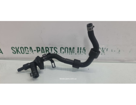 Трубка паливна з клапаном до додаткового насосу палива 2.0tdi Skoda Superb 2 VAG (5N0130307J)