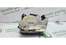 Замок передньої двері лівої Skoda Superb 2 до рестайл  5N2837015E VAG (5N2837015E)