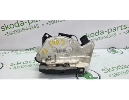 Замок передньої двері лівої Skoda Superb 2 до рестайл  5N2837015E VAG (5N2837015E)