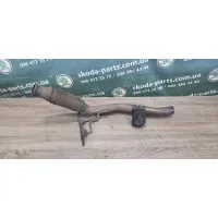 Глушник передня частина з клапаном продуву Skoda Octavia A7 5Q0253101AM VAG (5Q0253101AM)