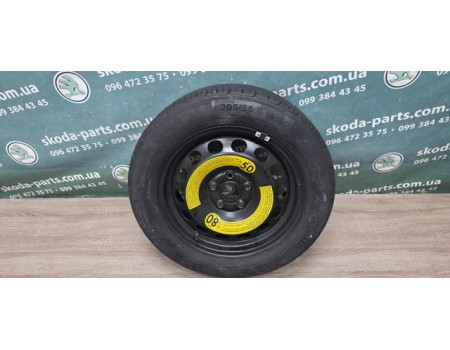 Запасне колесо Запаска R16 Skoda Octavia A7 VAG (5Q0601027AK)
