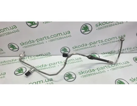 Шланг кондиціонера від радіатора до випарника Skoda Octavia A7 5Q0820741B 1.6 TDI VAG (5Q0820741B)