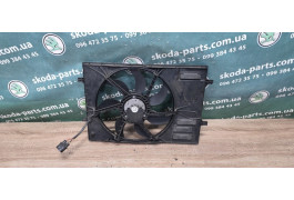 Вентилятор охолодження двигуна в зборі Skoda Octavia A7 5q0959455AL VAG (5Q0959455AL)